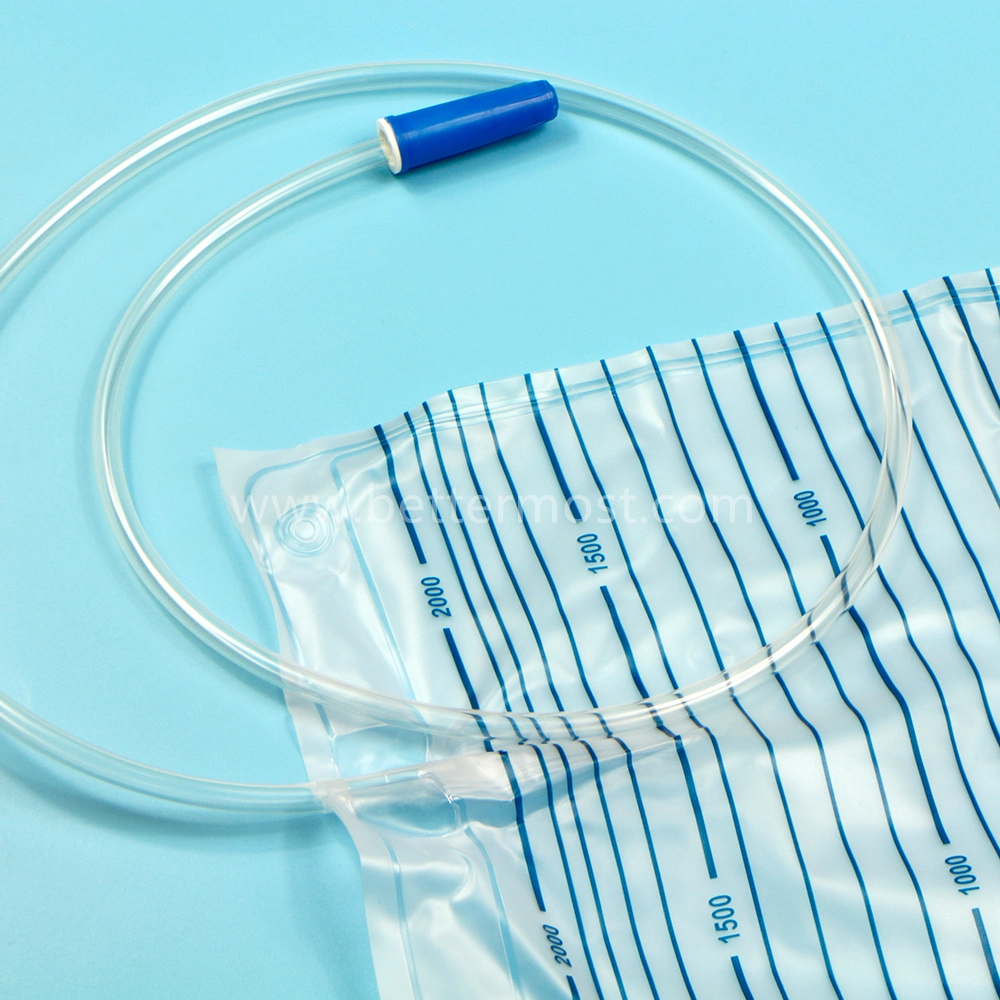 Bm&reg; Disposable High Quality Medical PVC Urine Drainage Bag ISO13485 CE